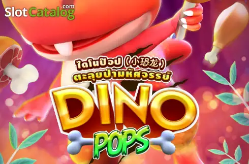 Screenshot illustrating vibrant graphics of Dino Pops game on SafeGameHub.