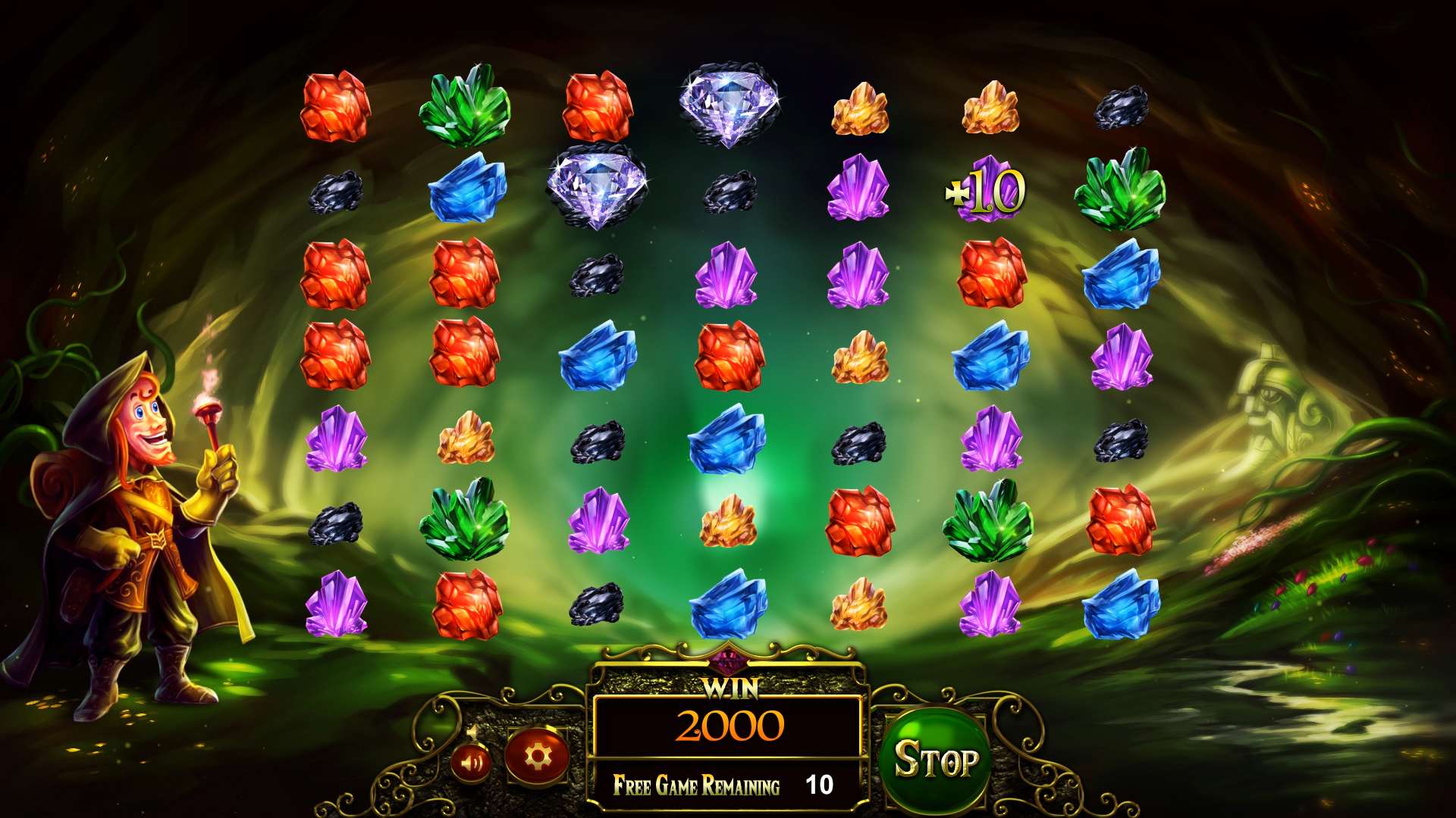 Screenshot of BetSoft Giovanni's Gems gameplay - Image 4
