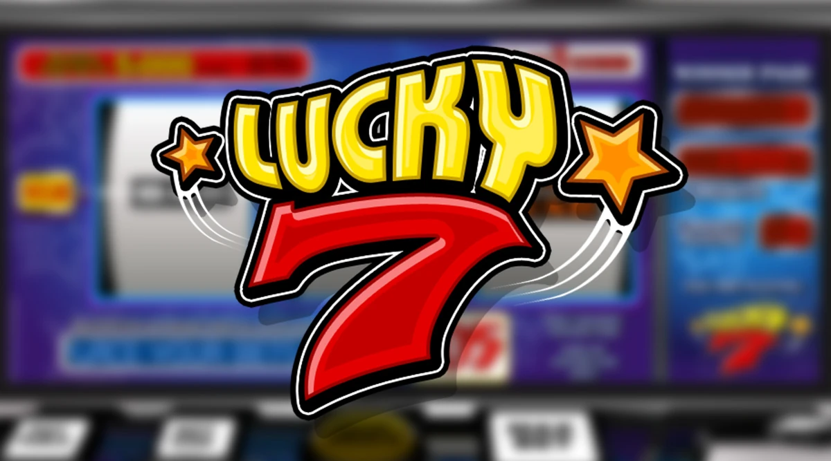 Screenshot of BetSoft Lucky7 slot game
