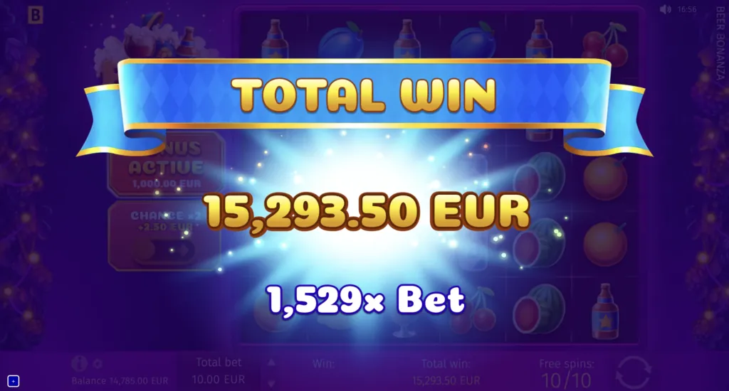 Screenshot of BG Beer Bonanza gameplay 4.