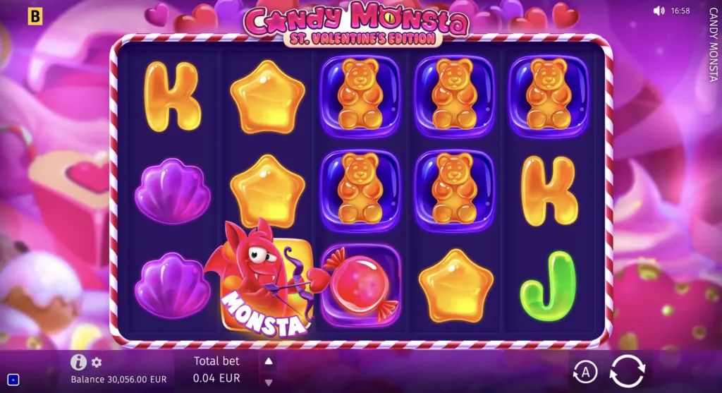 Screenshot of BG Candy Monsta showing its exciting gameplay.