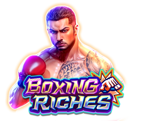 Bonus feature screenshot from Boxing Riches slot game.