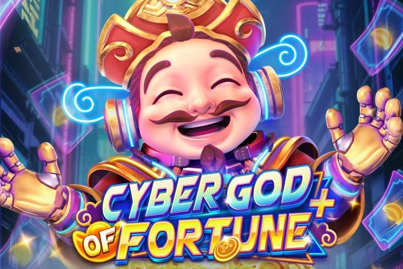 Screenshot of the Cyber God Of Fortune gameplay showcasing the main interface.