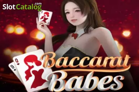 Another view of Baccarat Babes gameplay with exciting visuals.