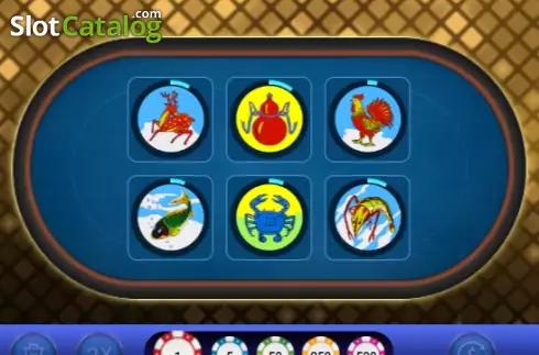 Screenshot from Bau Cua showcasing the main interface.