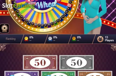 Another Lucky Wheel screenshot highlighting gameplay.