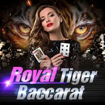 Screenshot of Royal Tiger Baccarat highlighting immersive graphics.