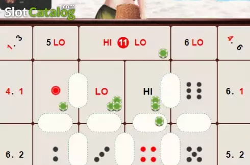 A third screenshot of Thai HiLo illustrating graphics quality