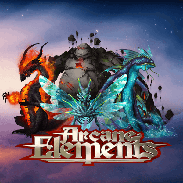 Arcane Elements gameplay screenshot with dynamic visuals