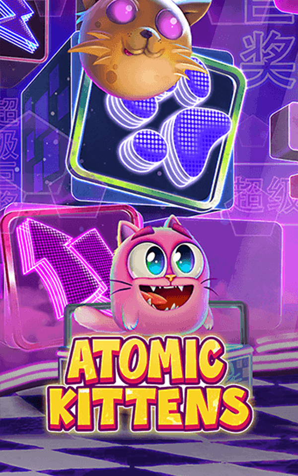 Dynamic screenshot highlighting Atomic Kittens features in action.