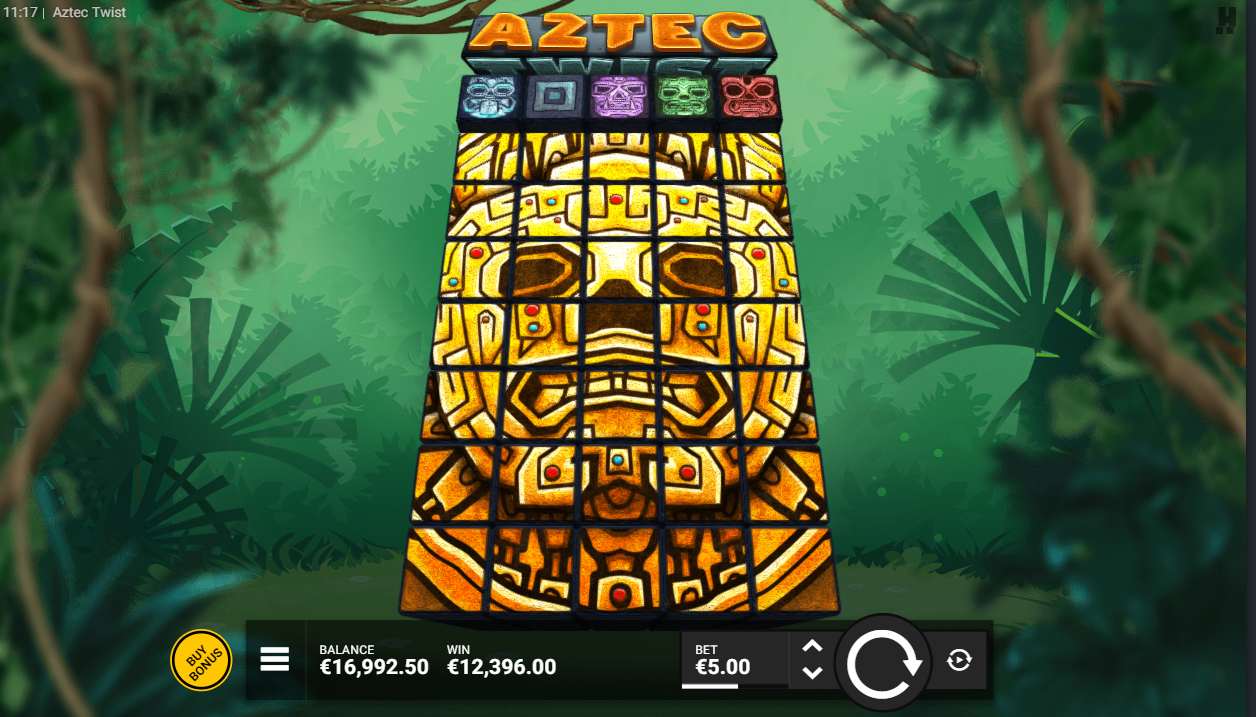 Game screenshot of Hack Aztec Twist for gameplay preview.