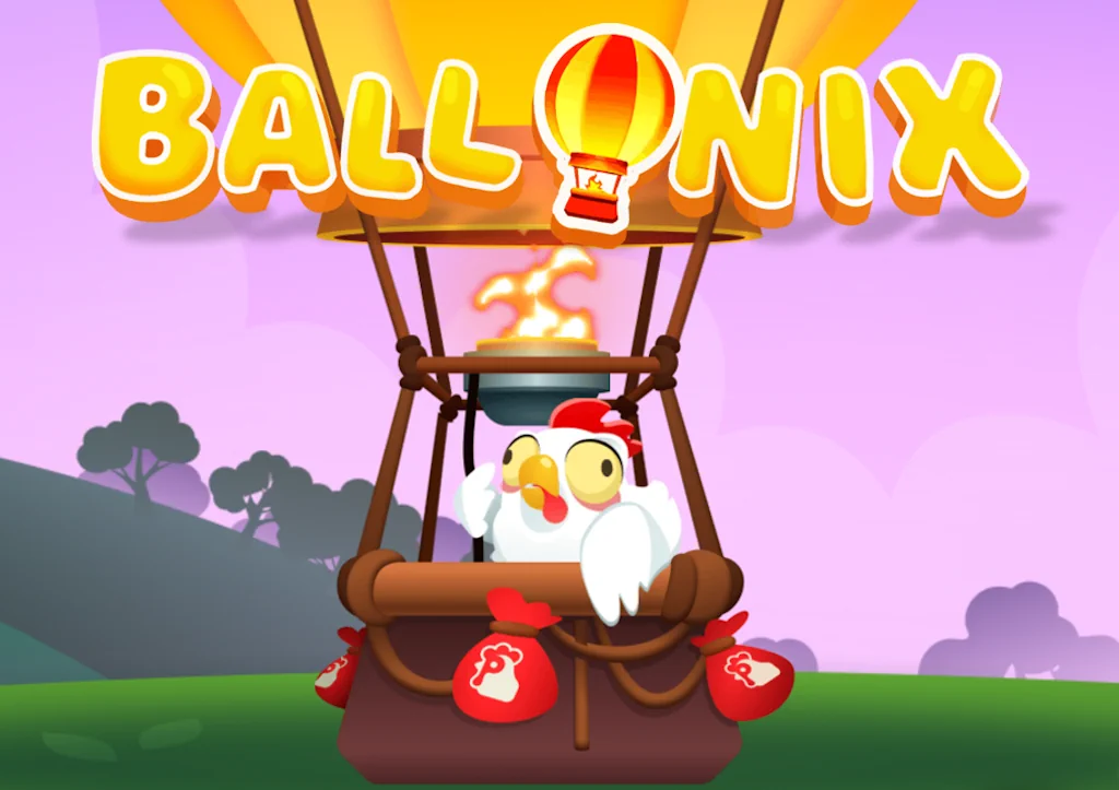 BalloniX screenshot showcasing engaging gameplay and wild symbols.