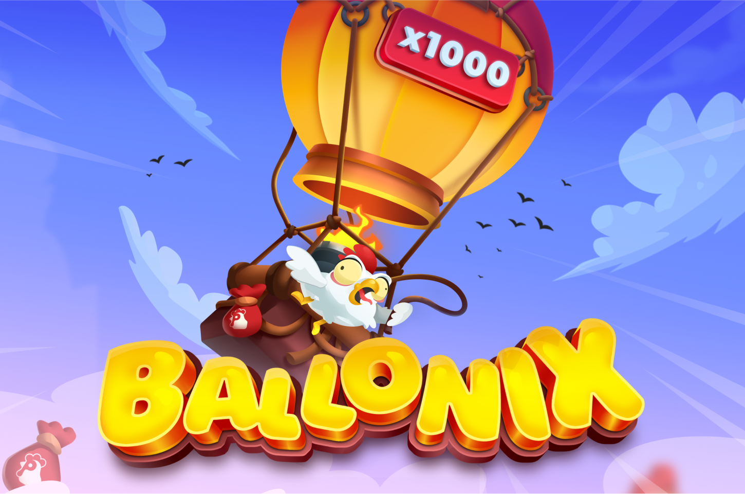 Final screenshot of BalloniX demonstrating bonus features.