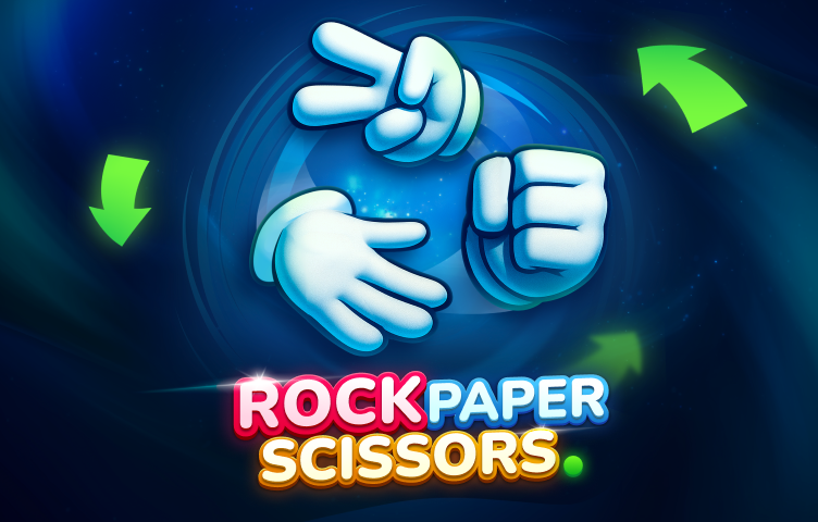 Screenshot of Rock Paper Scissors highlighting features at SafeGameHub.