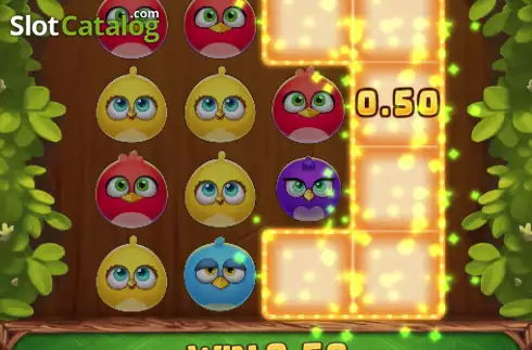 Screenshot of gameplay for Birds Party by JDB