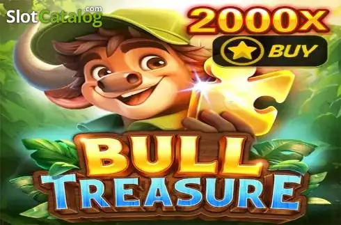Screenshot of Bull Treasure featuring vibrant animations.