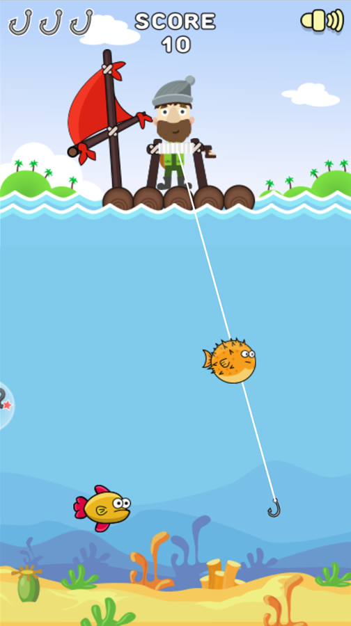 A third gameplay screenshot of JILI Fishing Happy Fishing with action.