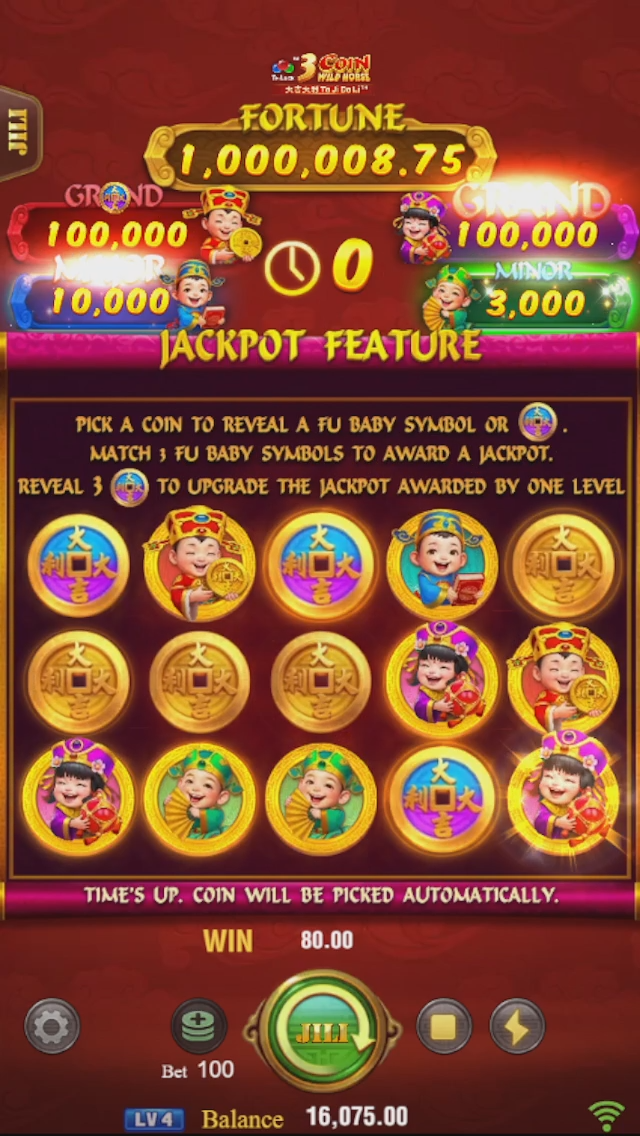 Wildlife theme in JILI 3 Coin Wild Horse on SafeGameHub