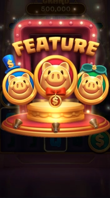 Showcasing unique features of JILI 3 Lucky Piggy at SafeGameHub.
