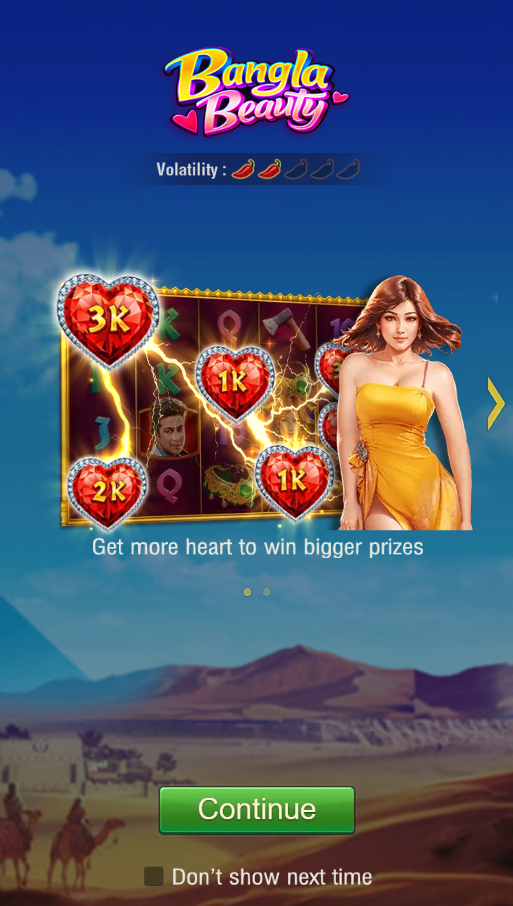 Vibrant screenshot of JILI Bangla Beauty showing colorful symbols.