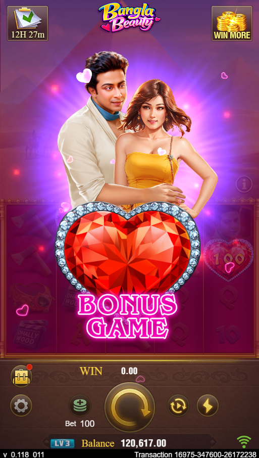 Exciting bonus round showcased in JILI Bangla Beauty gameplay.
