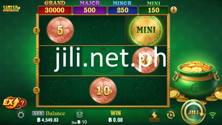 Another screenshot of Clover Coins highlighting features.