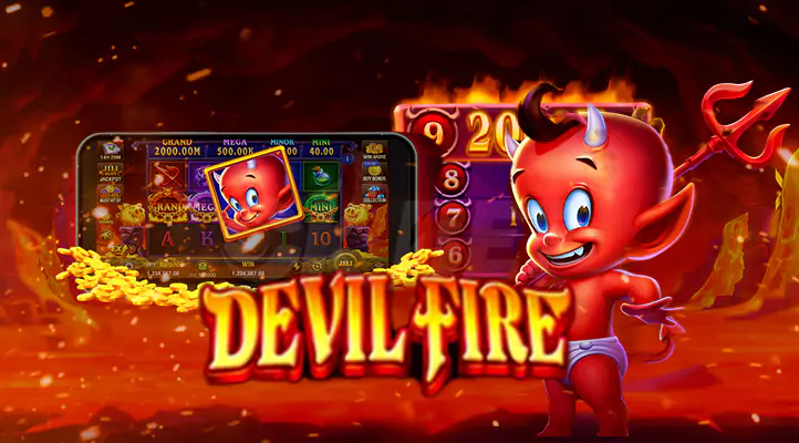 Screenshot of Devil Fire Twins gameplay showcasing vibrant graphics.