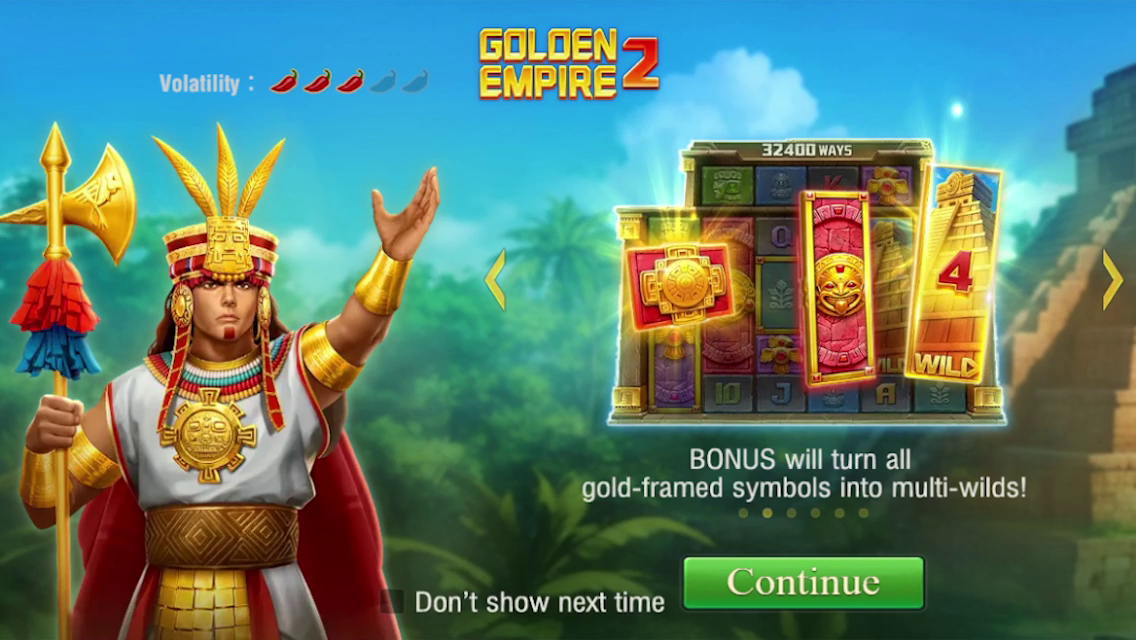 Screenshot of Golden Empire 2 gameplay experience 2.