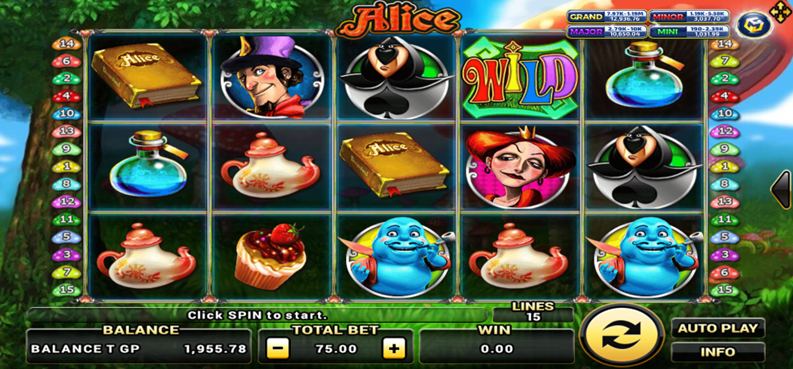 Alice screenshot highlighting gameplay experience