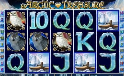 Arctic Treasure third screenshot highlighting rewards