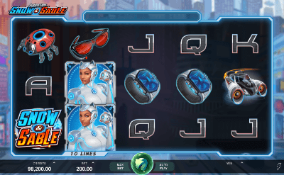 Screenshot illustrating exciting gameplay of Action Ops Snow Sable.