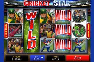 Another engaging screenshot from Cricket Star slot game on SafeGameHub.