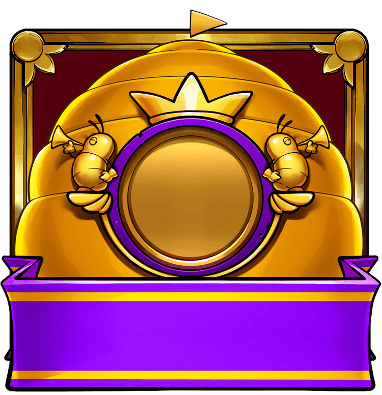 Gameplay screenshot 7 displaying the user interface of Bee Hive Bonanza.