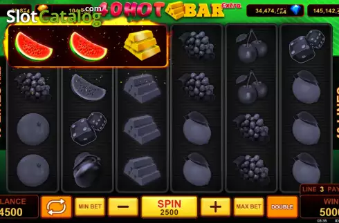 Second gameplay screenshot of Pop 40 Hot Bar Extra at SafeGameHub.