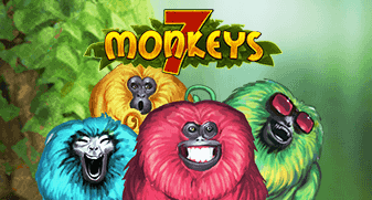 Screenshot showing gameplay of 7 Monkeys on SafeGameHub.