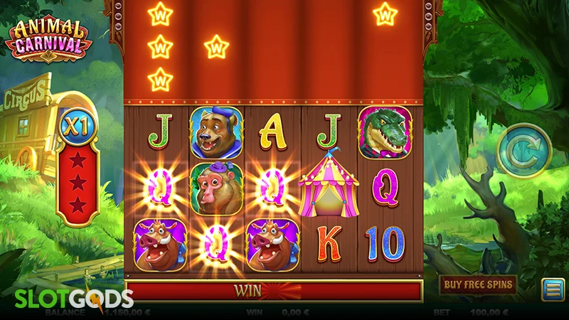 Additional screenshot from Animal Carnival showing exciting features at SafeGameHub.