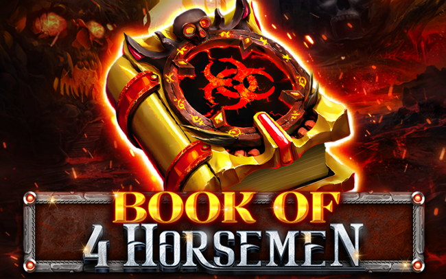 Screenshot demonstrating gameplay of SP Book Of 4 Horsemen on SafeGameHub.