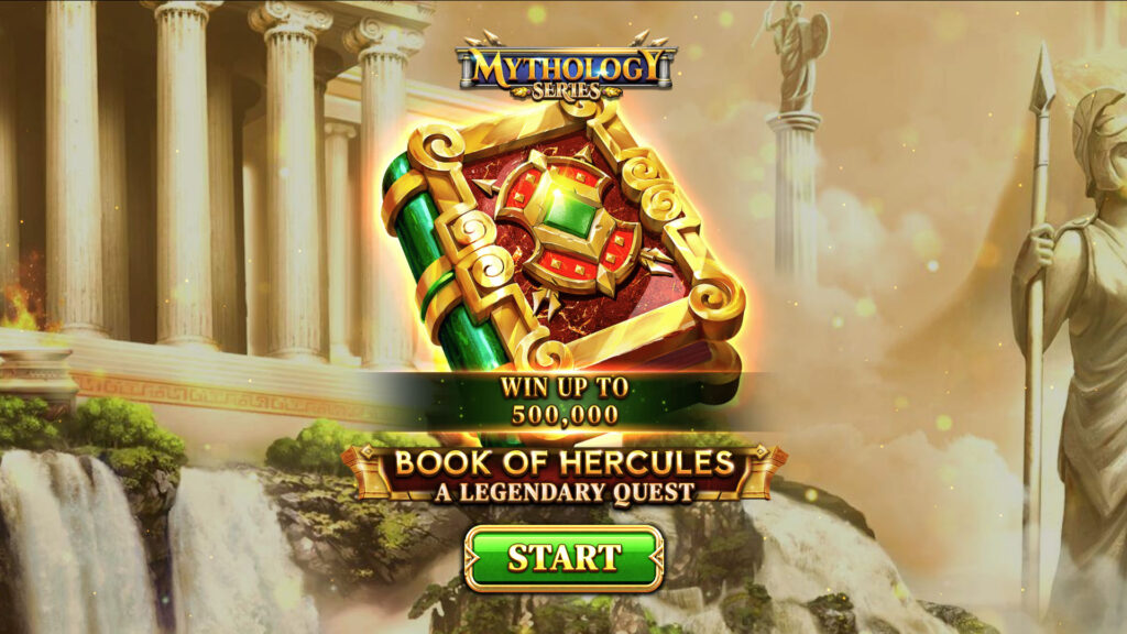 Screenshot depicting vibrant animations of SP Book Of Hercules.