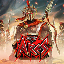 Hack Army of Ares slot game image showcasing its design