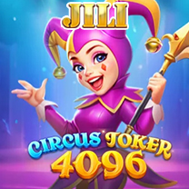 Circus Joker 4096 featuring colorful carnival theme.