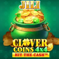 Clover Coins slot game art highlighting unique features.