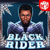 Black Rider slot game visual themed around adventure.