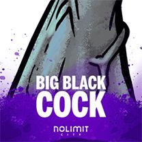 Image showcasing Big Black Cock slot game promoted by SafeGameHub.