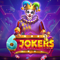 6 Jokers game art with entertainment theme from SafeGameHub.
