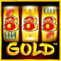 888 Gold slot cover showcasing opulence and luxury on SafeGameHub.