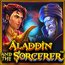 Aladdin and the Sorcerer game art showcasing enchanting visuals on SafeGameHub.