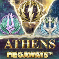 Screenshot of RT Athens Megaways depicting action on SafeGameHub.
