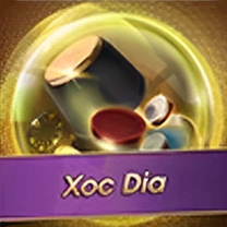 Xoc Dia game image at SafeGameHub displaying vibrant colors.
