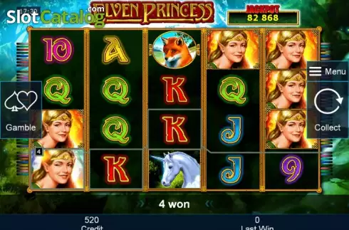 In-game action scene from 759G Elf Princess showcasing dynamic gameplay.