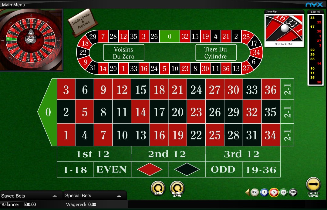 Another screenshot of European Roulette interface at SafeGameHub